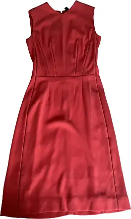 Louis Vuitton Robe Rouge Noir Imprimé Floral Viscose Multicolore