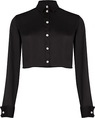 Sonia Rykiel Vintage Papyrus Print Satin Shirt