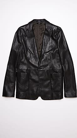 Save 52% Mens Clothing Jackets Leather jackets Emporio Armani Leather Jackets Black for Men 
