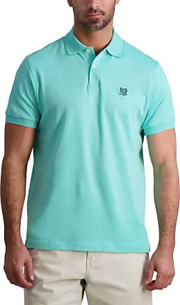 Chaps Men's Cotton Polo Shirt, Navy Blue, X-Large