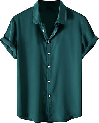 Green Farfetch Men Clothing Shirts Short sleeved Shirts Johan short-sleeve shirt 