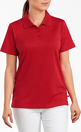 Women's Regular Fit Contrast Collar Monogram Polo - Women's Polo Shirts -  New In 2023