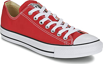 converse homme rouge basse