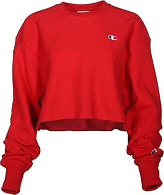 red champion sweater womens