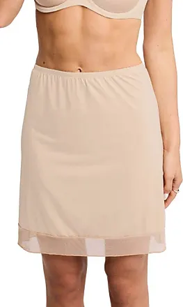 Womens Half Slips Dress Waist Intimate Half Long Slip Lady Underskirt  Petticoat