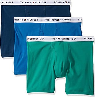 tommy hilfiger men's 3 pack woven cotton boxers