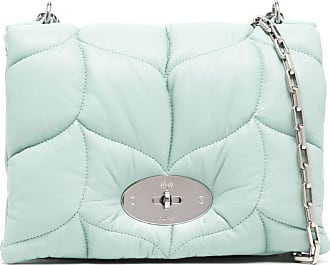 Mulberry Small Darley Shoulder Bag In Cloud Quilted Shiny Calf in Blue