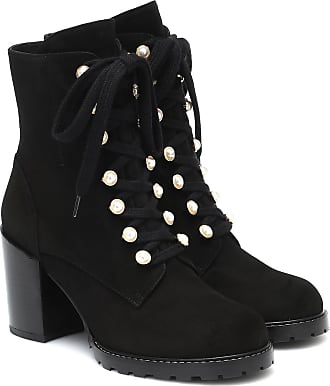 black heeled ankle boots sale