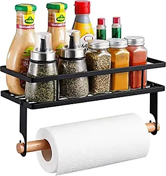 Piao Paper Towel Holders - Under Cabinet Paper Towel Roll Rack Mount  Vertical Or Horizontal, Self Adhesive Or Drilling Matte Black Adhesive Paper  Towe