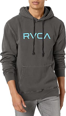 RVCA Men's Pullover Hoodie STACKED BLK NWT Medium 