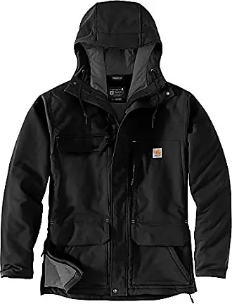 Plus Size Mens Black And Cotton Padded Jacket Men's Big Tall