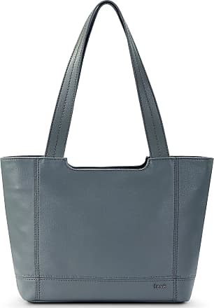 The Sak womens De Young Leather Tote, Dusty Blue, One Size US