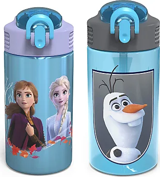 Zak Designs Disney Frozen II Movie Kelso Tumbler Set, Leak-Proof