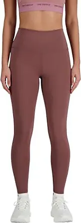 New Balance Nb Harmony High Rise legging 25 In Brown Poly Knit in Red