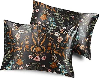 Sweet Jojo Designs Vintage Floral Blue and Yellow Collection Decorative Accent Throw Pillows | Set of 2