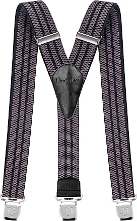 Wide Black Clip-On Suspenders, In stock!
