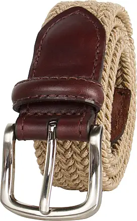 Tommy Hilfiger Men's Braided Belt, Tan - Stretch, 30 : :  Clothing, Shoes & Accessories