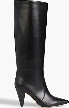 Gianvito Rossi Black Leather Berck Boots