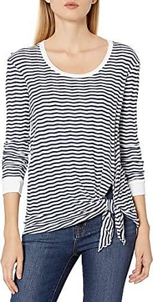 Three Dots Womens Long Sleeved Knot Top
