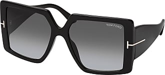 TOM FORD FT0618 01K Sunglasses Black Frame Brown Gray Gradient Lenses 60mm