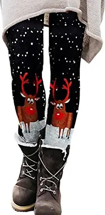 Femmes Pantalons Noël Imprimé Élastique Collants d'hiver pour Femme Motif  de Noël Slim Casual Leggings Chauds Hiver Leggings Sport Pantalon De Yoga :  : Mode
