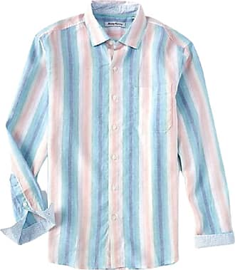 NWT $118 Tommy Bahama Light Blue LS Shirt Mens S M Shoreside Oxford Cotton 