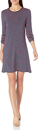 Essentials Damen Long-Sleeve Crewneck Swing Dress Dresses