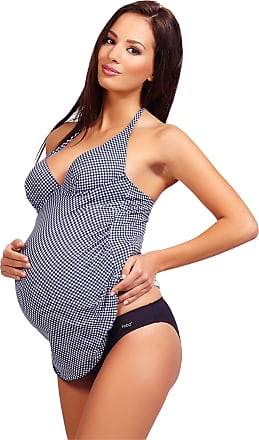 Octopus Women's Maternity Tankini Halterneck Top with Briefs or Hot Pants Pregnancy Swimwear f5633