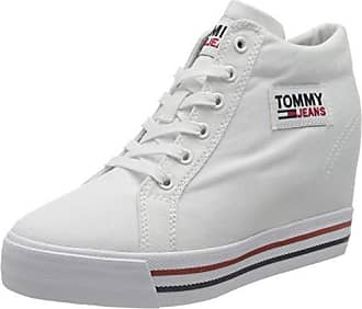 Tommy Jeans Casual Sneaker Damen Black Sneaker Keil 39 EU