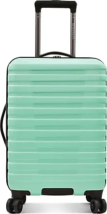 U.S. Traveler Anzio Softside Expandable Spinner Luggage, Teal,  Carry-on 22-Inch