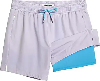 Mens Swimming Trunks with Compression Liner 2 in 1 Quick-Dry Swim