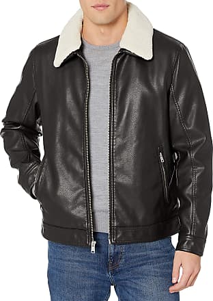 tommy hilfiger red leather jacket