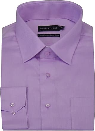 Peter England Plain Lilac ShirtLong SleeveNon Iron 