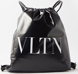 Valentino - Valentino Garavani Leather-Trimmed Camouflage-Print Canvas Messenger  Bag - Men - Navy Valentino Garavani