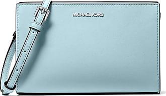 Michael Kors Sheila Saffiano Small Top Zip Crossbody Bag Vista Blue