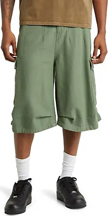 ST JOHN'S BAY Men's Ripstop Cargo Shorts 36 Waist Olive Hiking Fishing  Outdoors