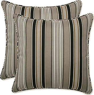 Pillow Perfect - Talia Noir 16.5-Inch Throw Pillow