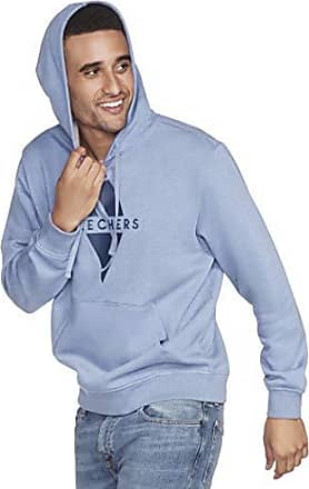 skechers hoodie blue