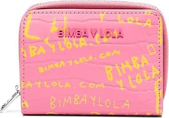 Bimba y Lola croc-effect logo-print Wallet - Farfetch