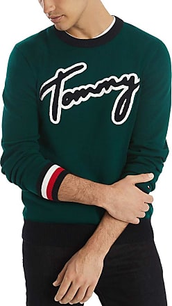 tommy jeans green sweatshirt