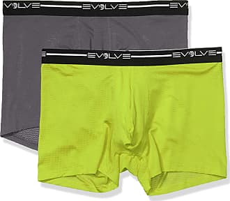 Evolve Men's Cotton Stretch No Show Brief Underwear Multipack 