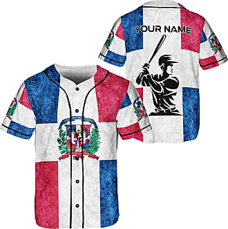 Personalized Dominican Republic Baseball Jersey Shirt,Team Name