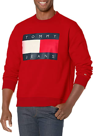 Tommy Hilfiger Unisex-Adult Jeans Logo Crewneck Sweatshirt