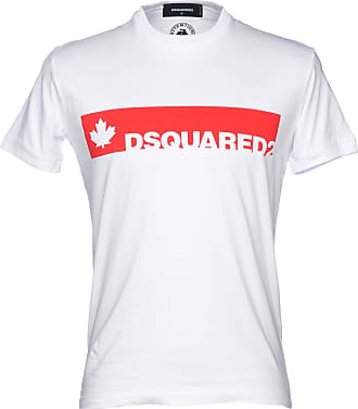 tee shirt dsquared2 blanc rouge