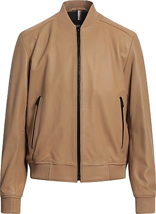 BOSS - Monogram-print slim-fit jacket in cotton velvet jacquard