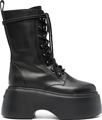Le Silla Jewel 110mm leather boots - Black