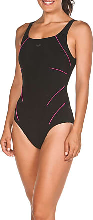 Maillot Une pièce Femme arena Women Sports Swimsuit Logo Stripes
