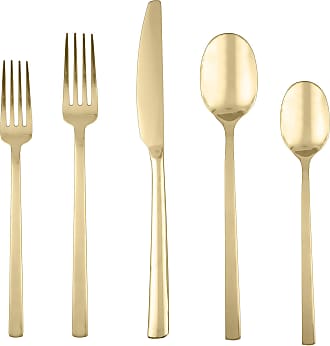 Elegance Golden Vine Forks 5.25-Inch Set of 4 Silver/Gold 