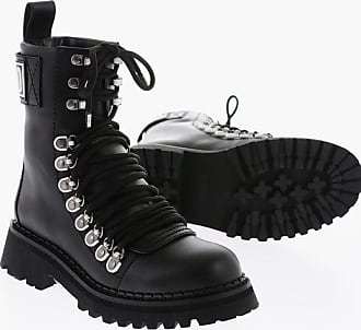 Chaussures Chaussures femme Bottes Rangers et chaussures de chantier Bottes de combat black glitter Vegan festival 