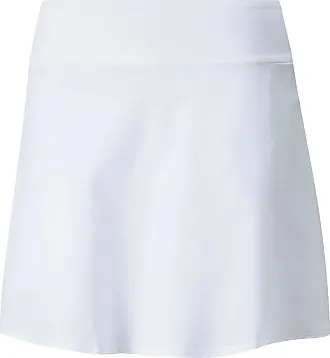 Summer Sass Golf Skort - White/White